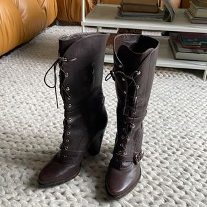 Via Spiga Leather Boot